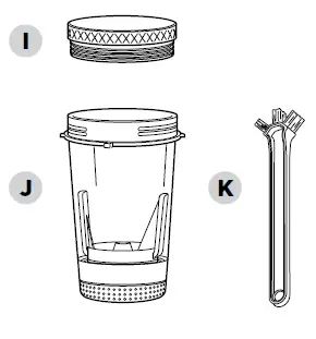NINJA CB350UK Series Foodi Power Nutri Blender 2-In-1 fig 3