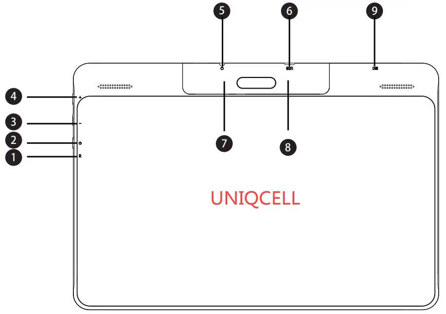 UNIQCELL UNIQ0222 10 1 inch Tablet - Overview