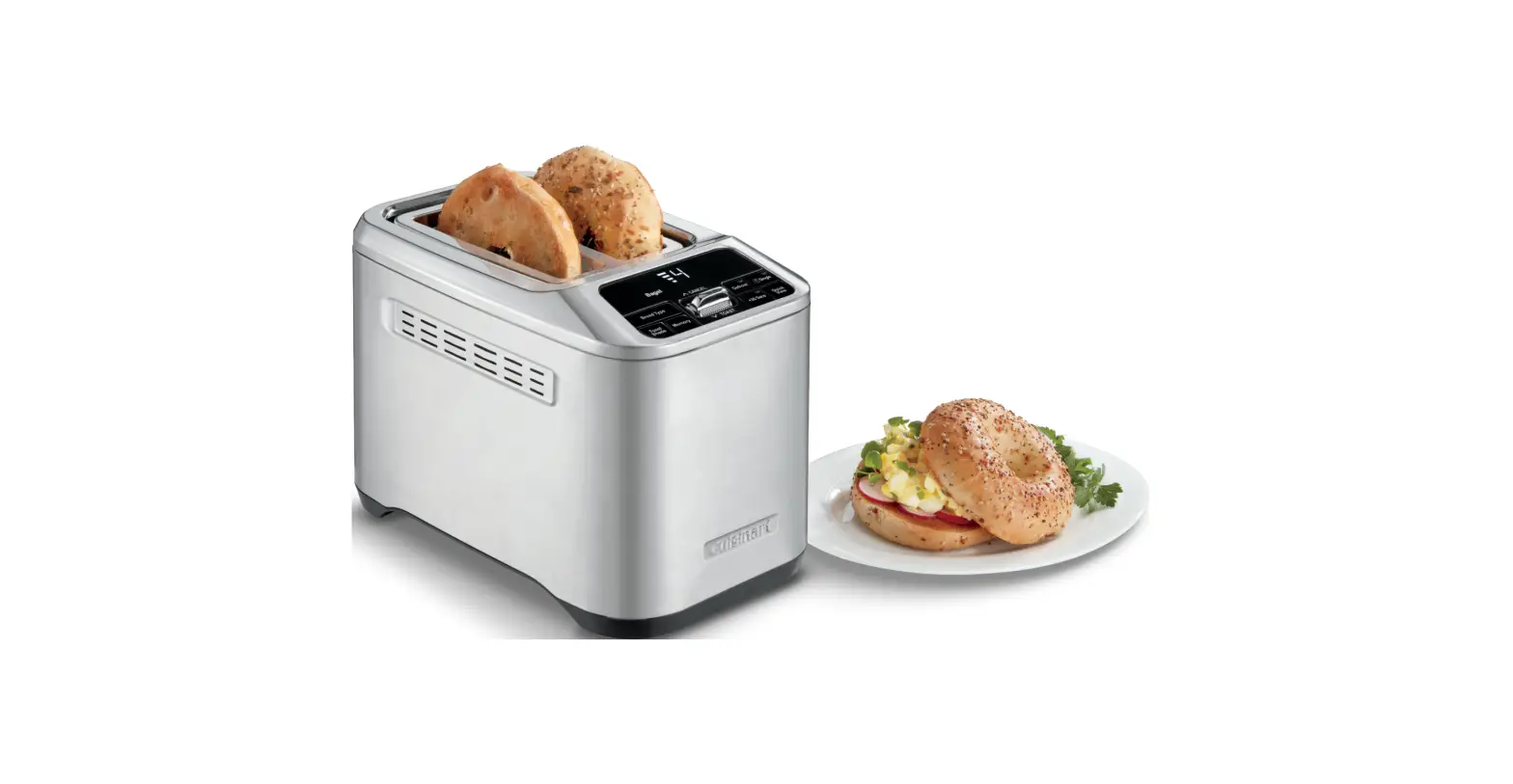 Cuisinart Cpt-520 2-slice Motorized Digital Toaster Instruction Manual