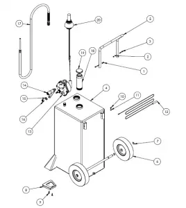 main part fuel caddy