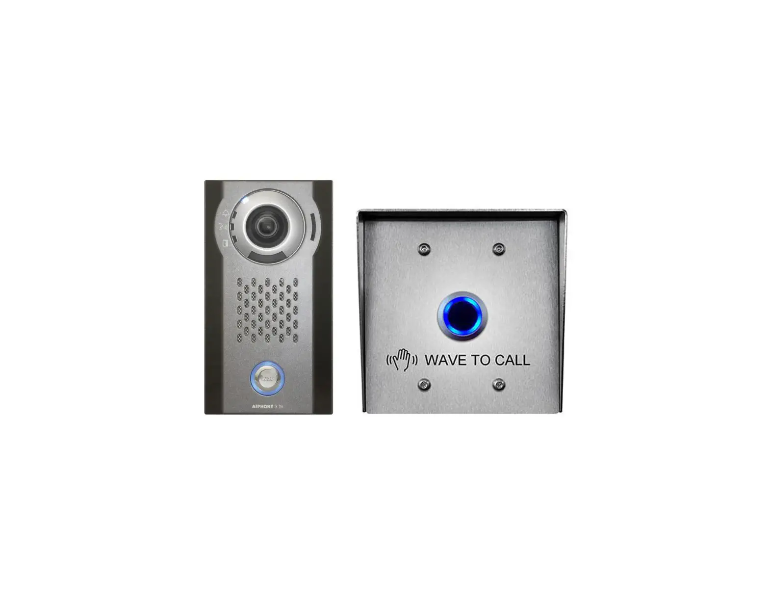 Aiphone Ixw-hwcbp Hand Wave Call Button And Surface Mount Box Instructions
