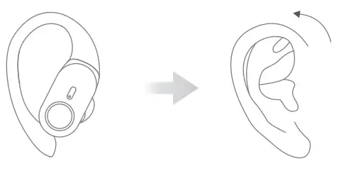 GOLREX T59 Bluetooth Headphones Wireless Earbuds - eras