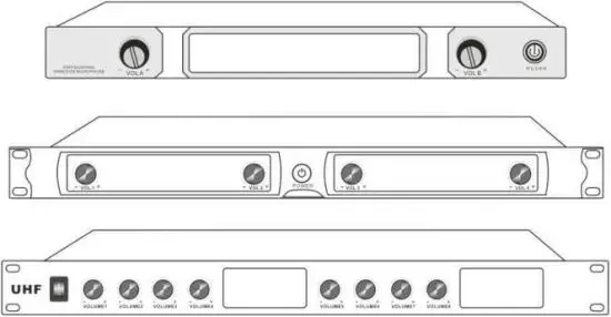 UHF Wireless Microphone System