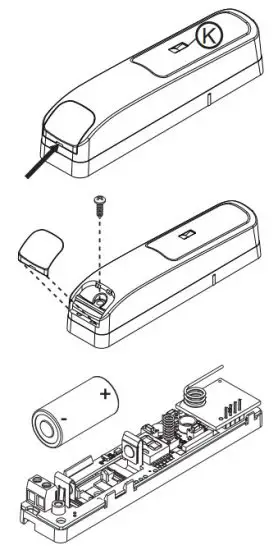 tyco D 304677 PowerG 2 Way Wireless Shock and Contact Detector with Hardwired Input - figure 2