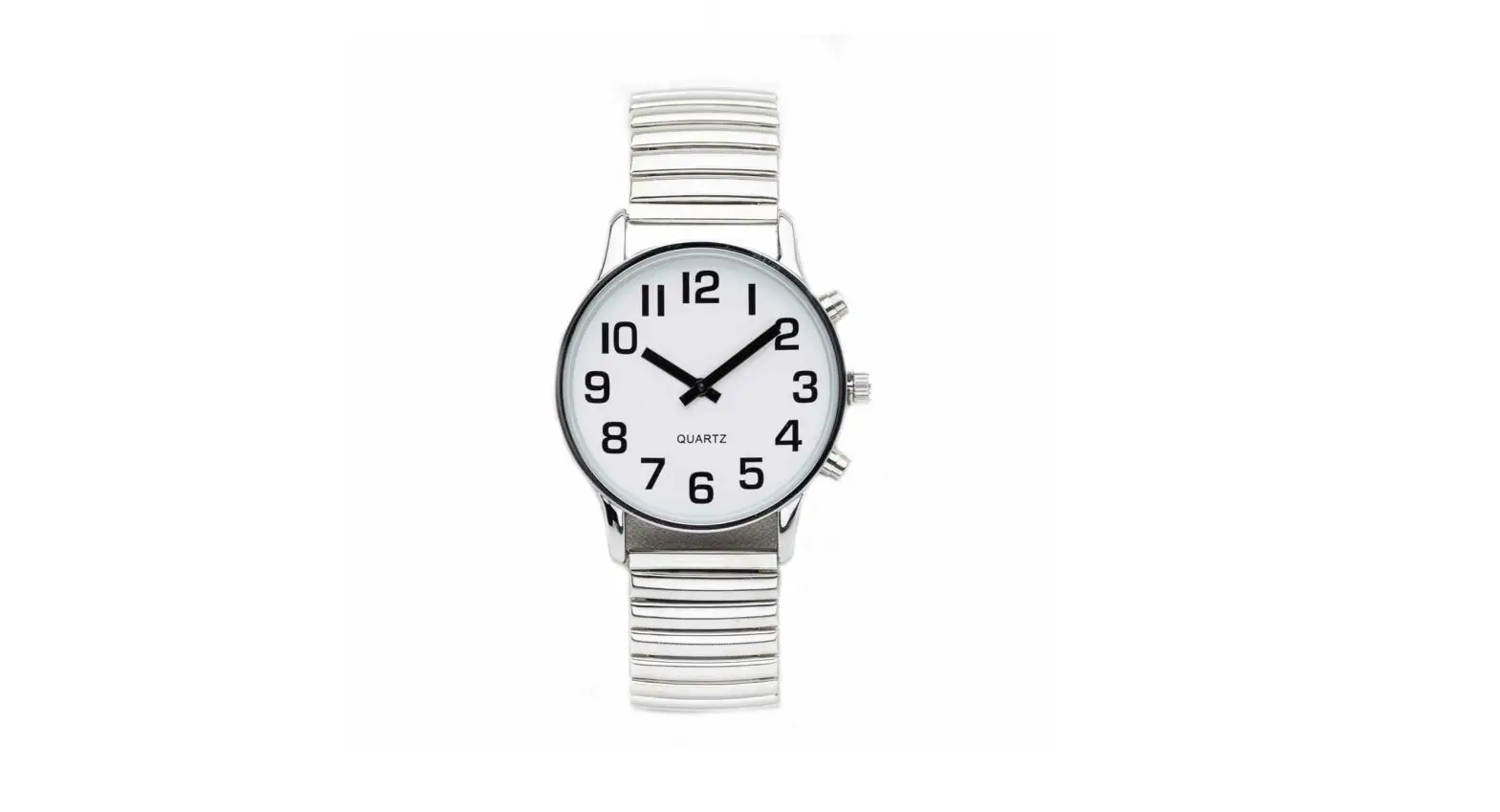 Quartz 101155 Analog Watch With Slide Battery Compartment Instructions