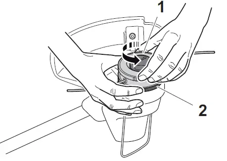 STIHL FSA 57 Lightweight Cordless Trimmer fig 10
