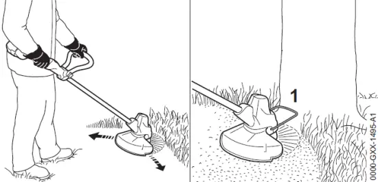 STIHL FSA 57 Lightweight Cordless Trimmer fig 18