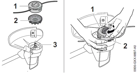 STIHL FSA 57 Lightweight Cordless Trimmer fig 9