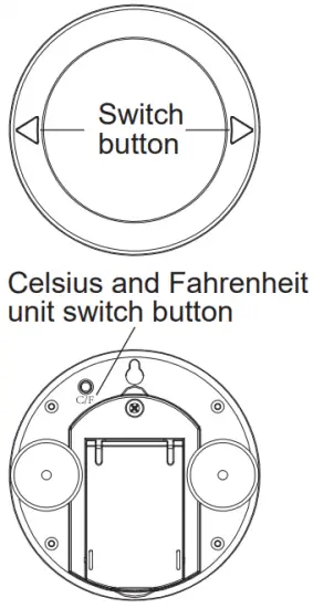 Thermo-hygrometer Display and Operation Interface