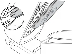 Installing the splatter shield