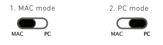 AZIO MK RETRO BT LXX Wireless Keyboard - fig5