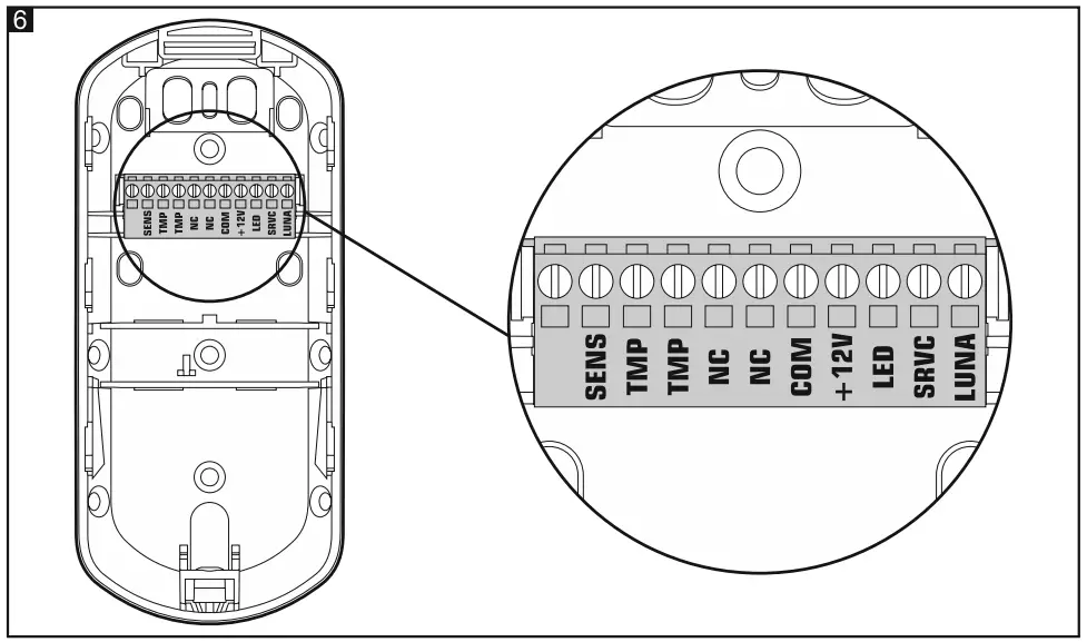 satel SLIM-PIR-LUNA-PET Digital-Fig4