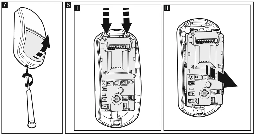 satel SLIM-PIR-LUNA-PET Digital-Fig6