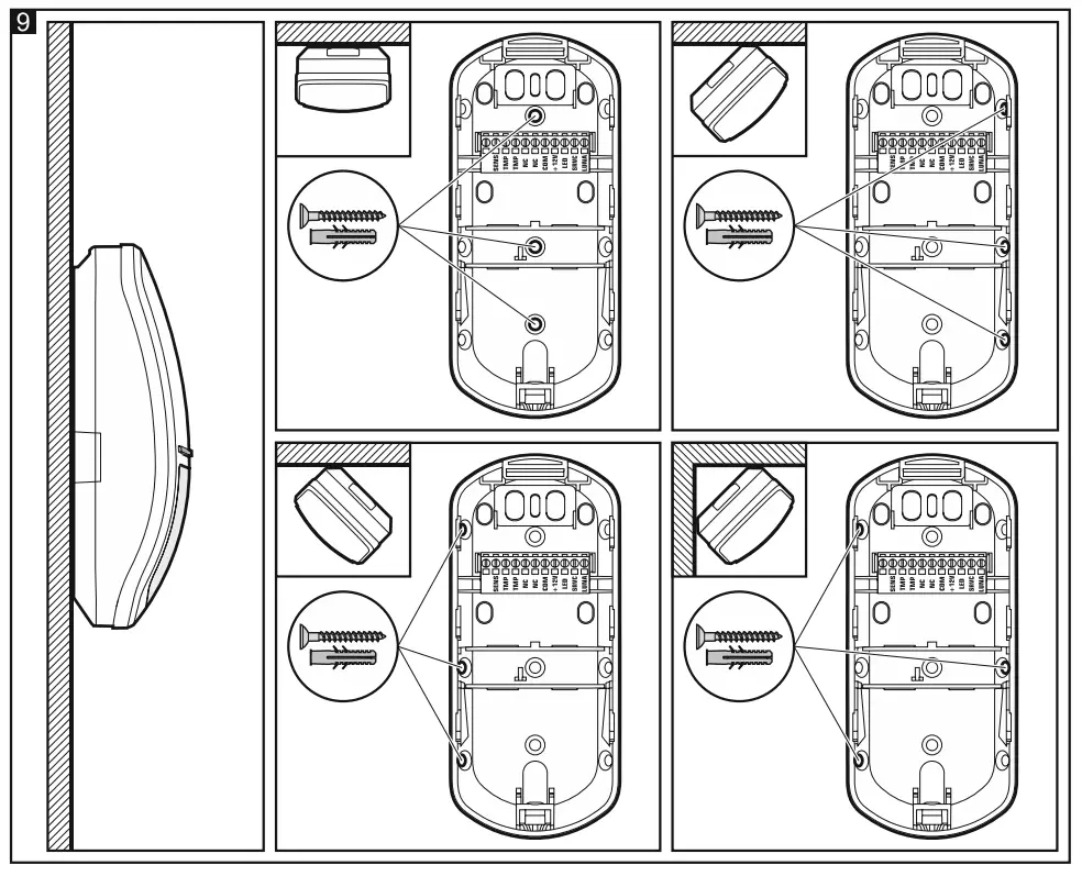 satel SLIM-PIR-LUNA-PET Digital-Fig7