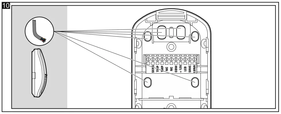satel SLIM-PIR-LUNA-PET Digital-Fig8