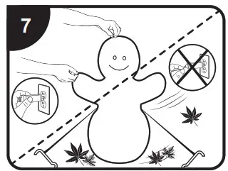 GEMMY B07H2RBY9Z Airblown Inflatable Colossal Christmas Snowman Lights Up NIB - 7