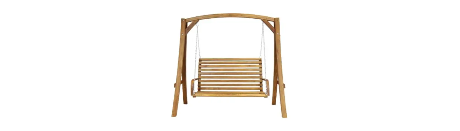 Vonhaus 2500340 2 Seater Wooden Swing Seat Instruction Manual
