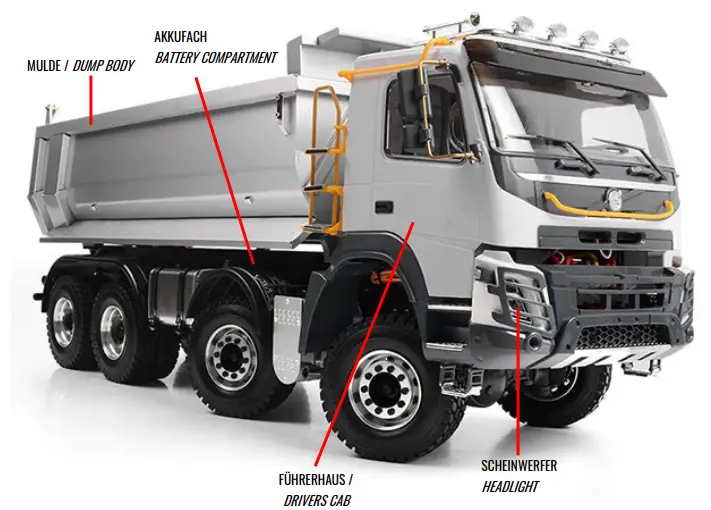AMEWi -22550-Hydraulic-Dump-Truck-2