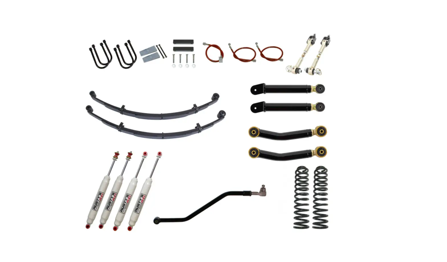 Rusty S Off Road Products Rk-405a-xj Xj Cherokee 4.5 Inch Advanced Kit Instruction Manual Rusty S Off Road Products Rk-405a-xj Xj Cherokee 4.5 Inch Advanced Kit Instruction Manual