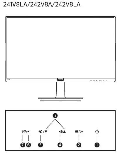 PHILIPS-241V8 V-Line-LCD-Monitor-fig-10