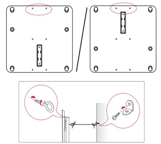 LG FS21GB OLED Gallery Stand - figure 1