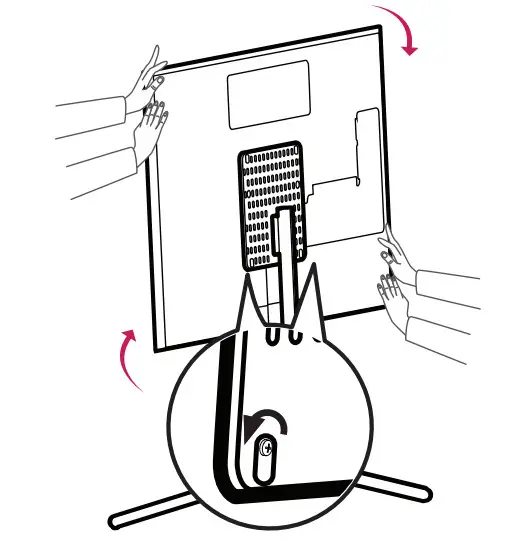 LG FS21GB OLED Gallery Stand - figure 2