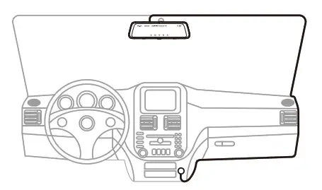 ThiEYE Dual Lens Mirro Dash Installation Instruction 3
