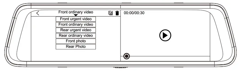 ThiEYE Dual Lens Mirro Dash Installation Instruction 8