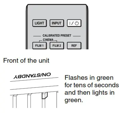 SONY VPL VW890ES Home Cinema Laser Video Projector - Installing the Unit 2
