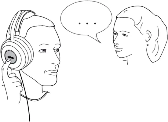 Jabra Evolve 80 - LISTEN-IN