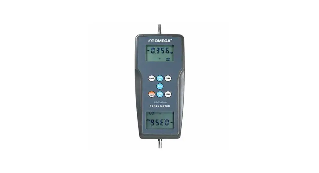 Omega Dfg207 Digital Force Gauge User Guide