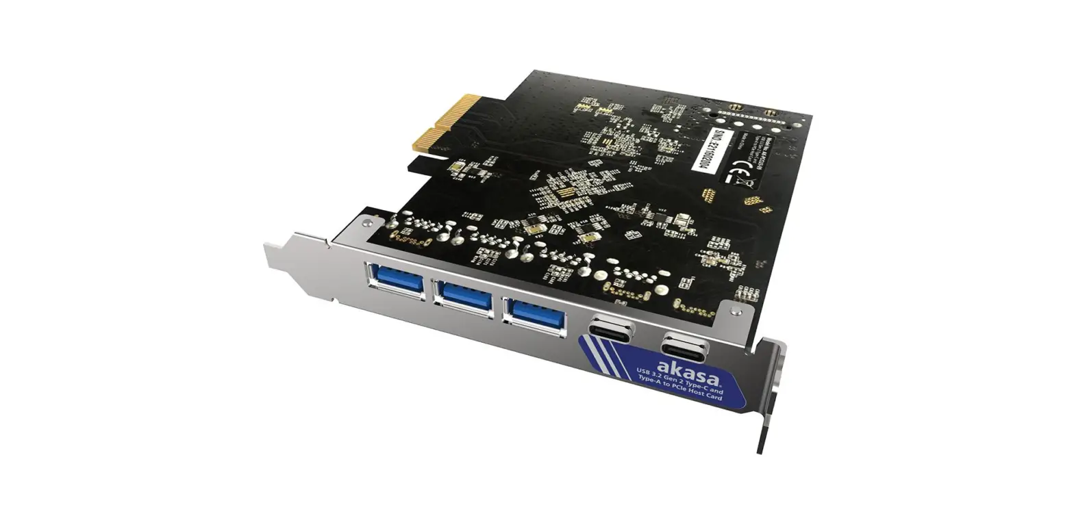 Akasa Ak-pccu3-09 Usb 3.2 Gen 2 Type-c And Type-a To Pcie Host Card User Manual