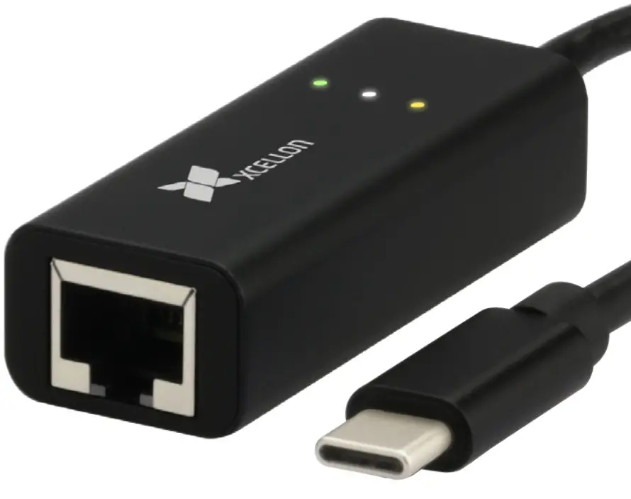 XCELLON GIGABIT USB-C To Ethernet Adapter