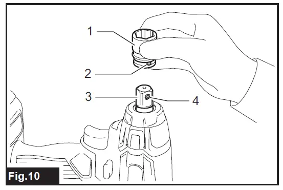 makita DTW181 18v Brushless Impact Wrench FIG 10