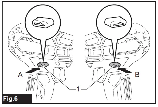 makita DTW181 18v Brushless Impact Wrench FIG 6