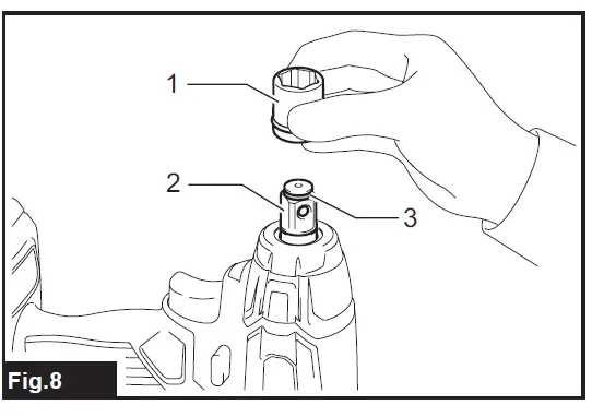 makita DTW181 18v Brushless Impact Wrench FIG 8
