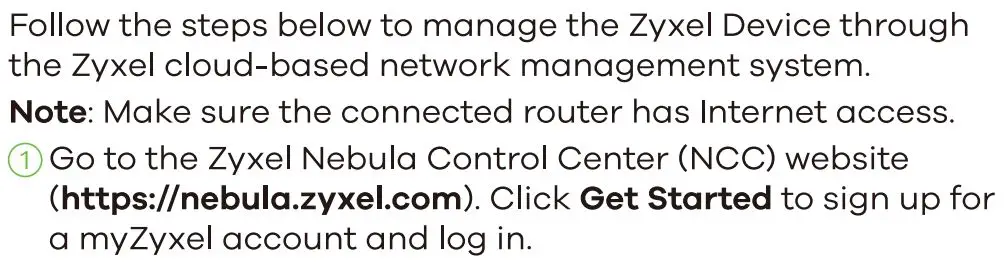 ZYXEL WAX640S-6E 802.11ax (WiFi 6E) Tri-Radio Unified Pro User Guide - Follow