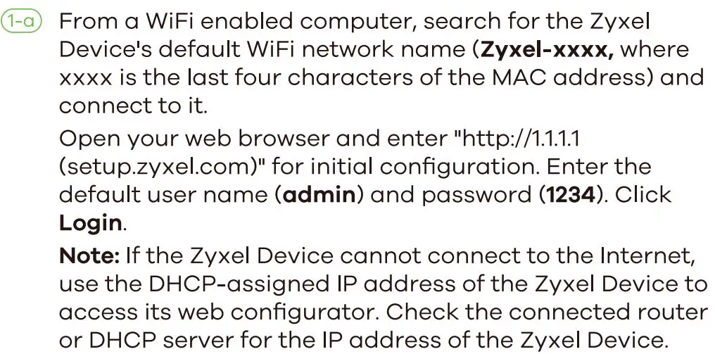 ZYXEL WAX640S-6E 802.11ax (WiFi 6E) Tri-Radio Unified Pro User Guide - WiFi Connection