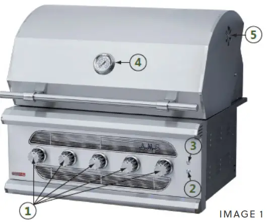 SUMMERSET American -OPERATING CONTROLS