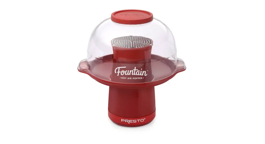 Presto Fountain Popper Electric Hot Air User Guide