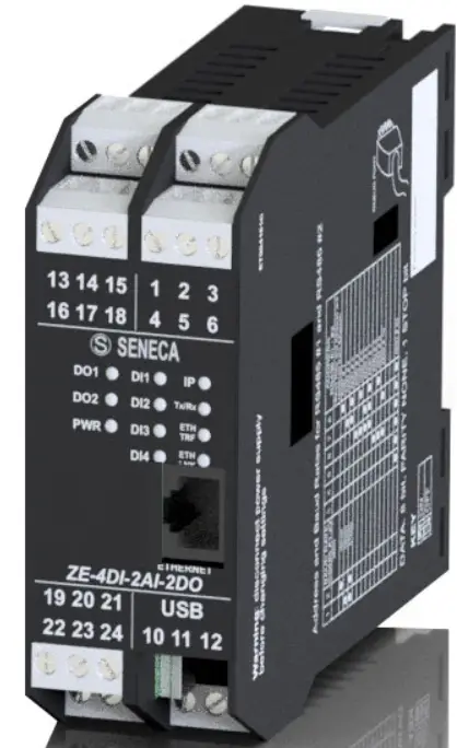 SENECA ZE-4DI Digital Output Modbus product
