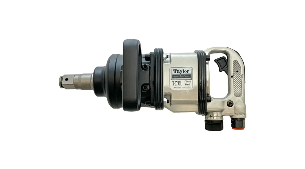 Taylor Pneumatic Tool Company T-6796l 1 Inch Sd Straight Impact Wrench Instructions