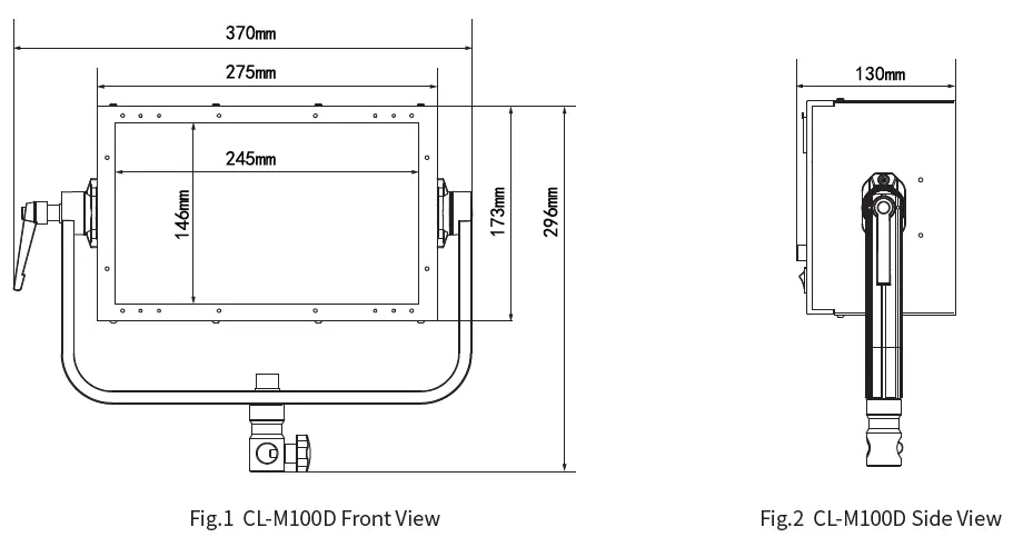 SWIT CL-M100D Studio Panel LED Light 1