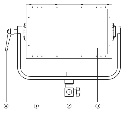 SWIT CL-M100D Studio Panel LED Light 2