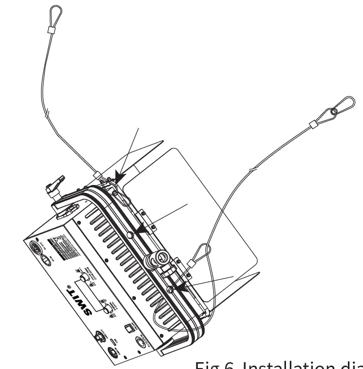 SWIT CL-M100D Studio Panel LED Light 5