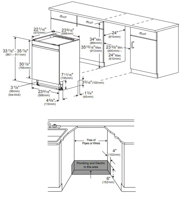 beko DUT36522X Tall Tub Dishwasher - Fig 3