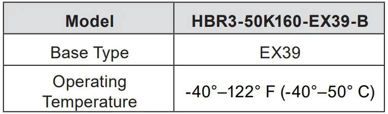 superbrightleds HBR3 LED Retrofit High Bay Lamp - Specifications