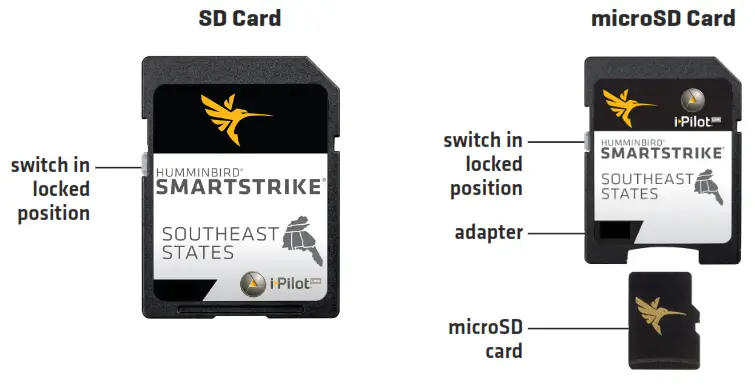 HUMMINBIRD HELIX Smart Strike Map Card - Install the SmartStrike Map Card