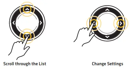 HUMMINBIRD HELIX Smart Strike Map Card - Scroll through the List2