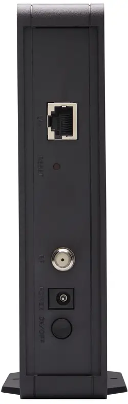 Back View of Zoom 5370 modem